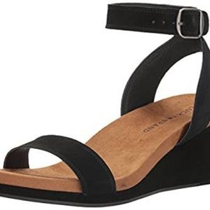 LUCKY BRAND KARSTON WEDGE SANDAL NEW WITH BOX